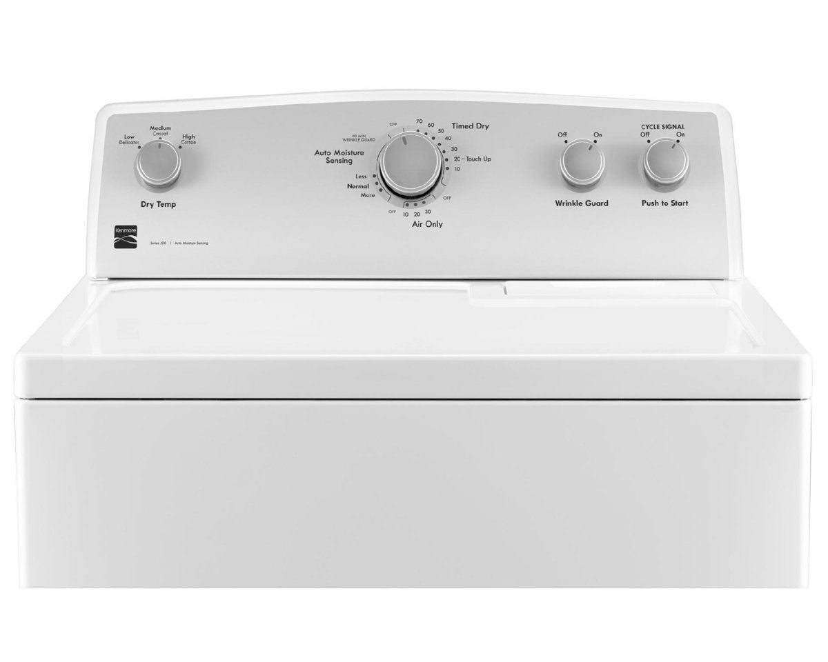 29" Front Load Electric Dryer 7.0 Cubic Feet White R23661