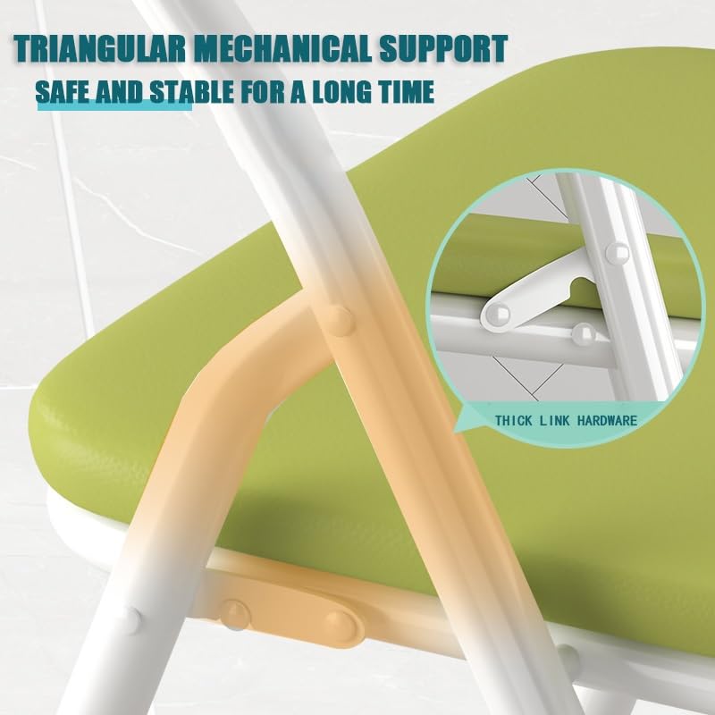 Black Padded Folding Chair with Backrest and Footrest P708584