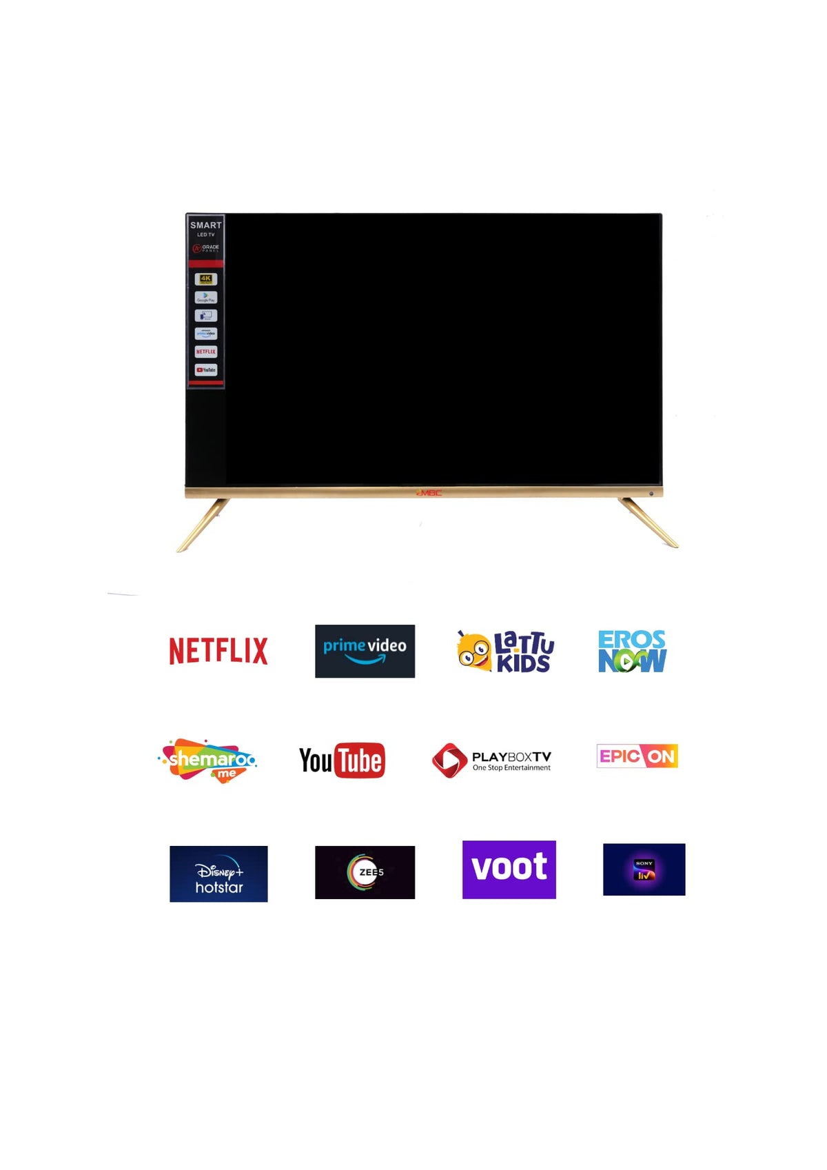 55 inches HD Smart LED TV G584