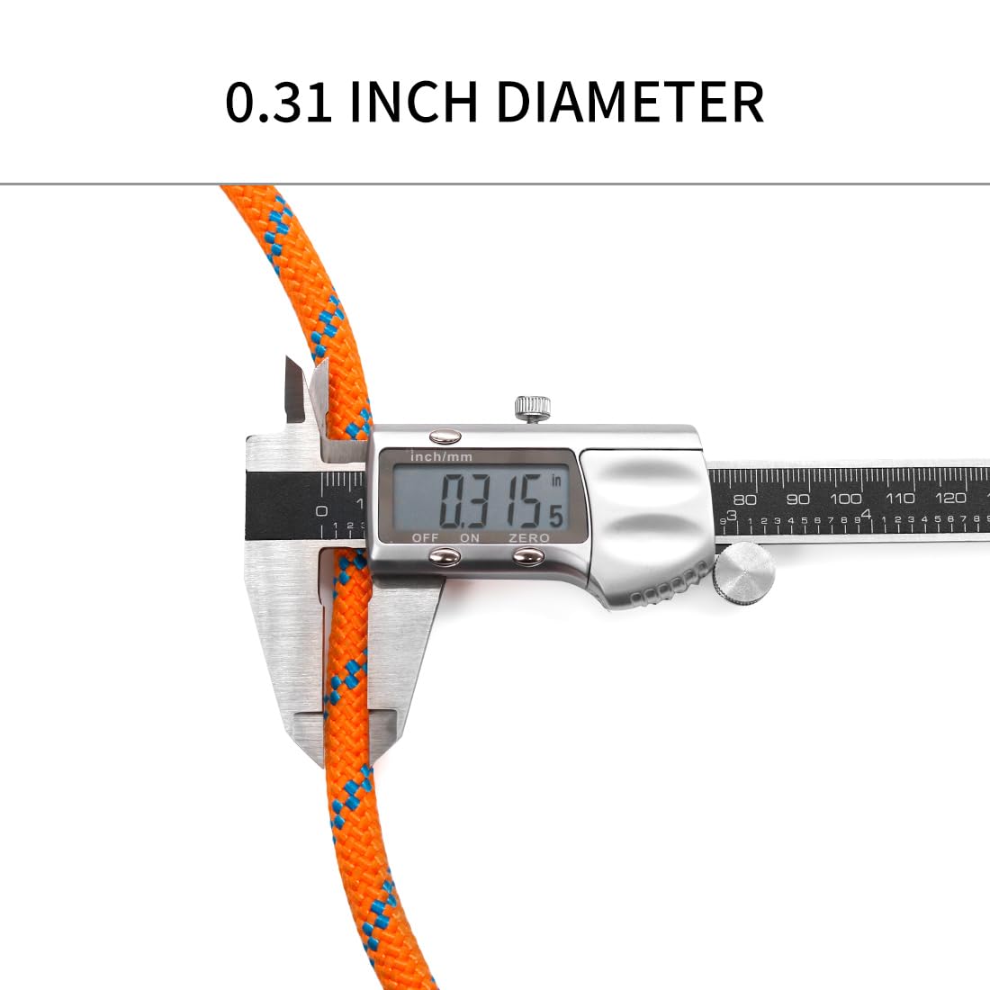 8mm High Strength Polyester Climbing Rope T97380