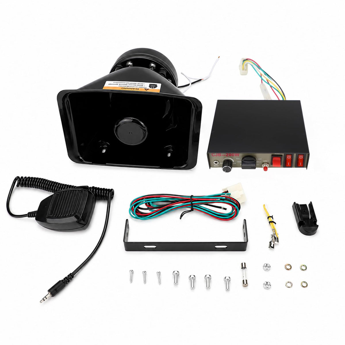 12V 200W Vehicle Public Address System Kit J28191