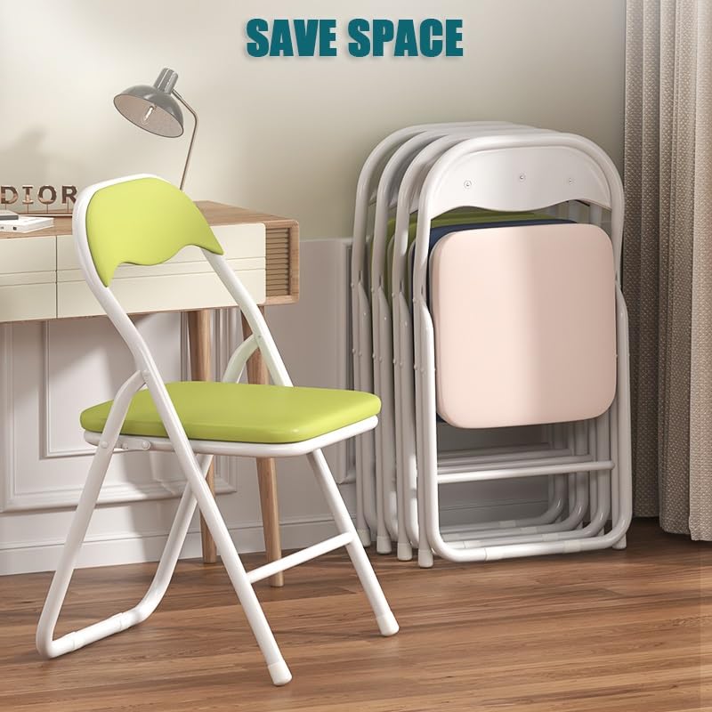 Black Padded Folding Chair with Backrest and Footrest P708584