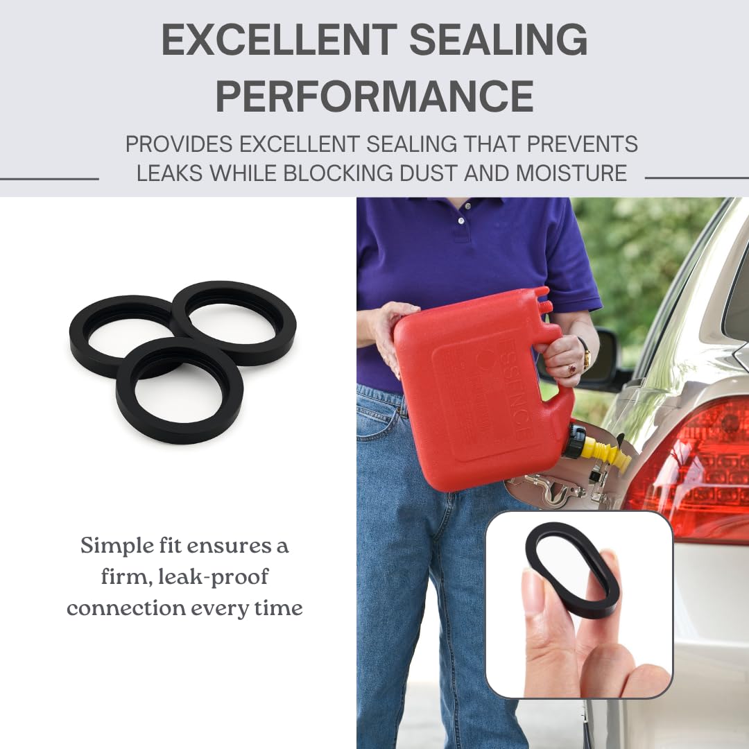 6pcs Universal Gas Can Spout Gaskets J538