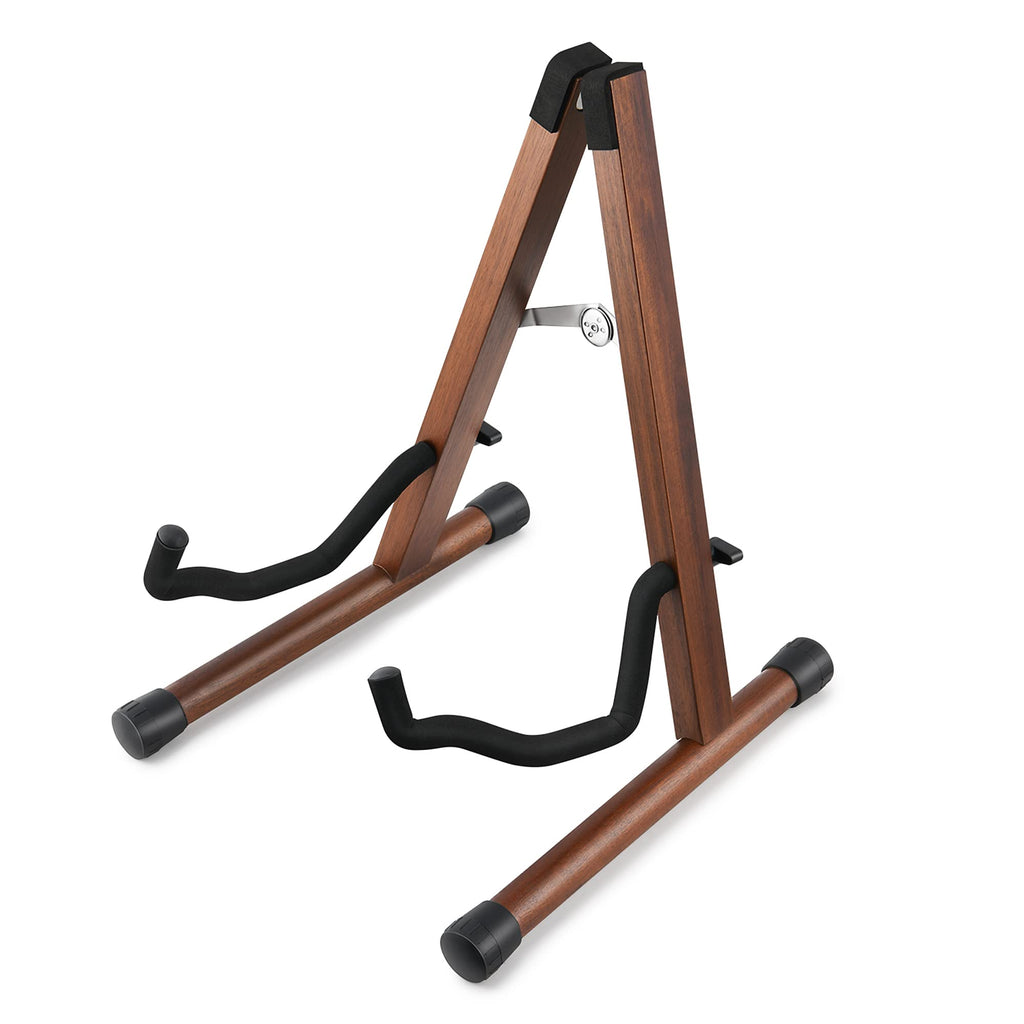 Wooden A Frame Folding Guitar Stand P77428