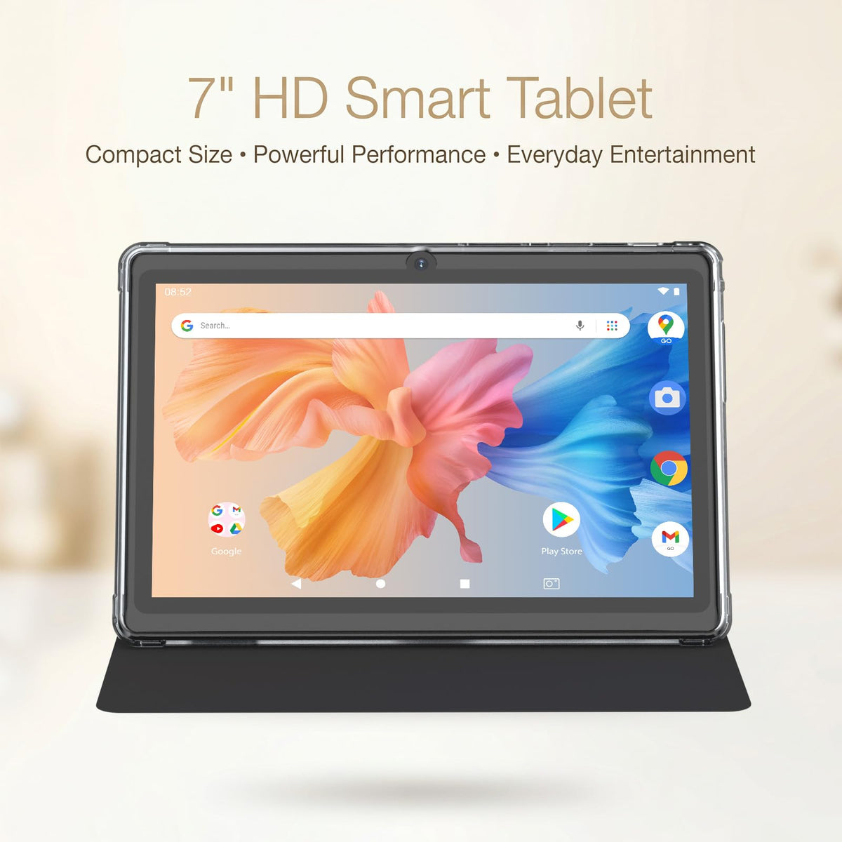 7 Inch Android Tablet with Protective Case, 8GB RAM 32GB ROM P870