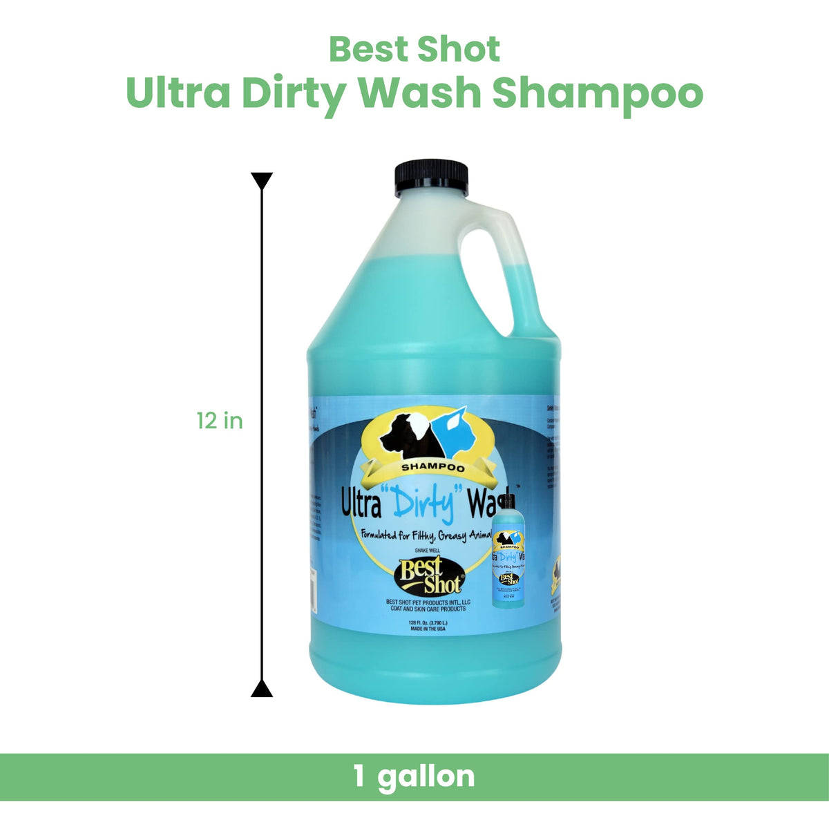Soap-Free Quick-Rinsing Dog and Cat Shampoo 1 Gallon S70908