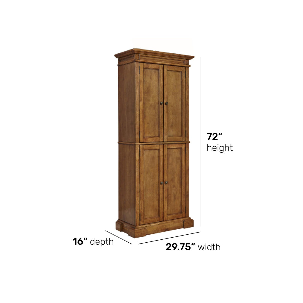 Distressed Oak Pantry H533