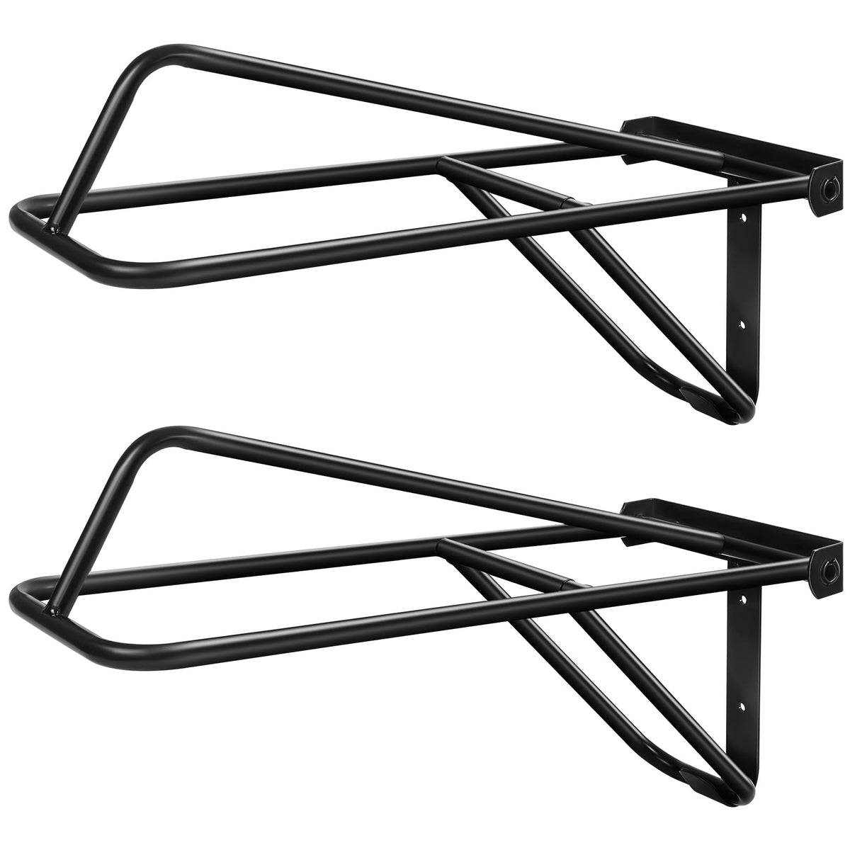 2 Pieces Portable Folding Saddle Rack D302