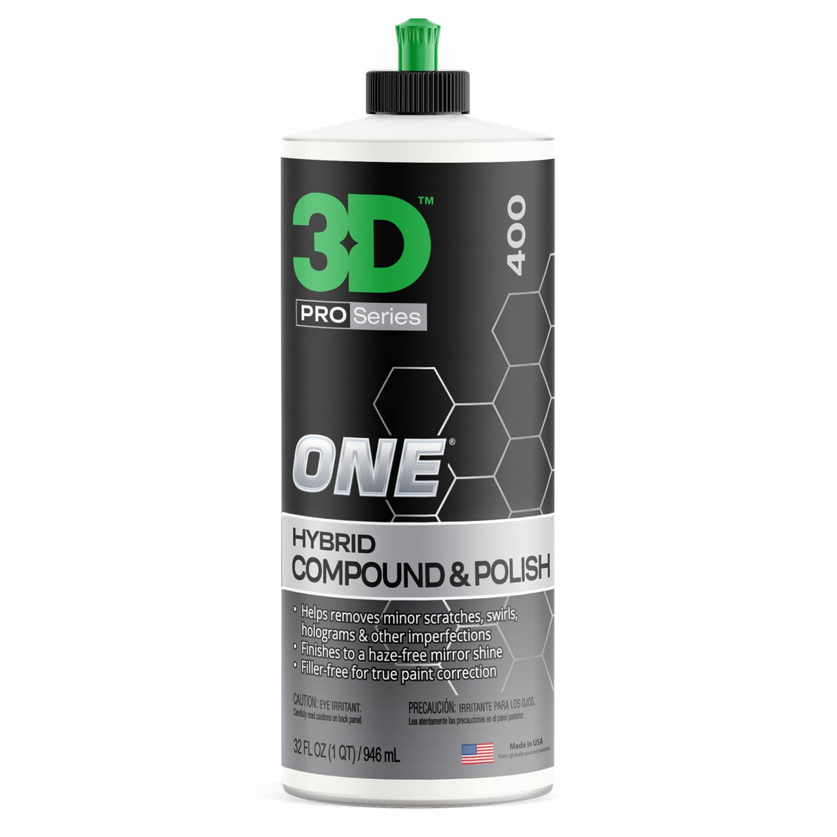 Car Scratch & Swirl Remover Rubbing Compound & Polish 32oz I164365