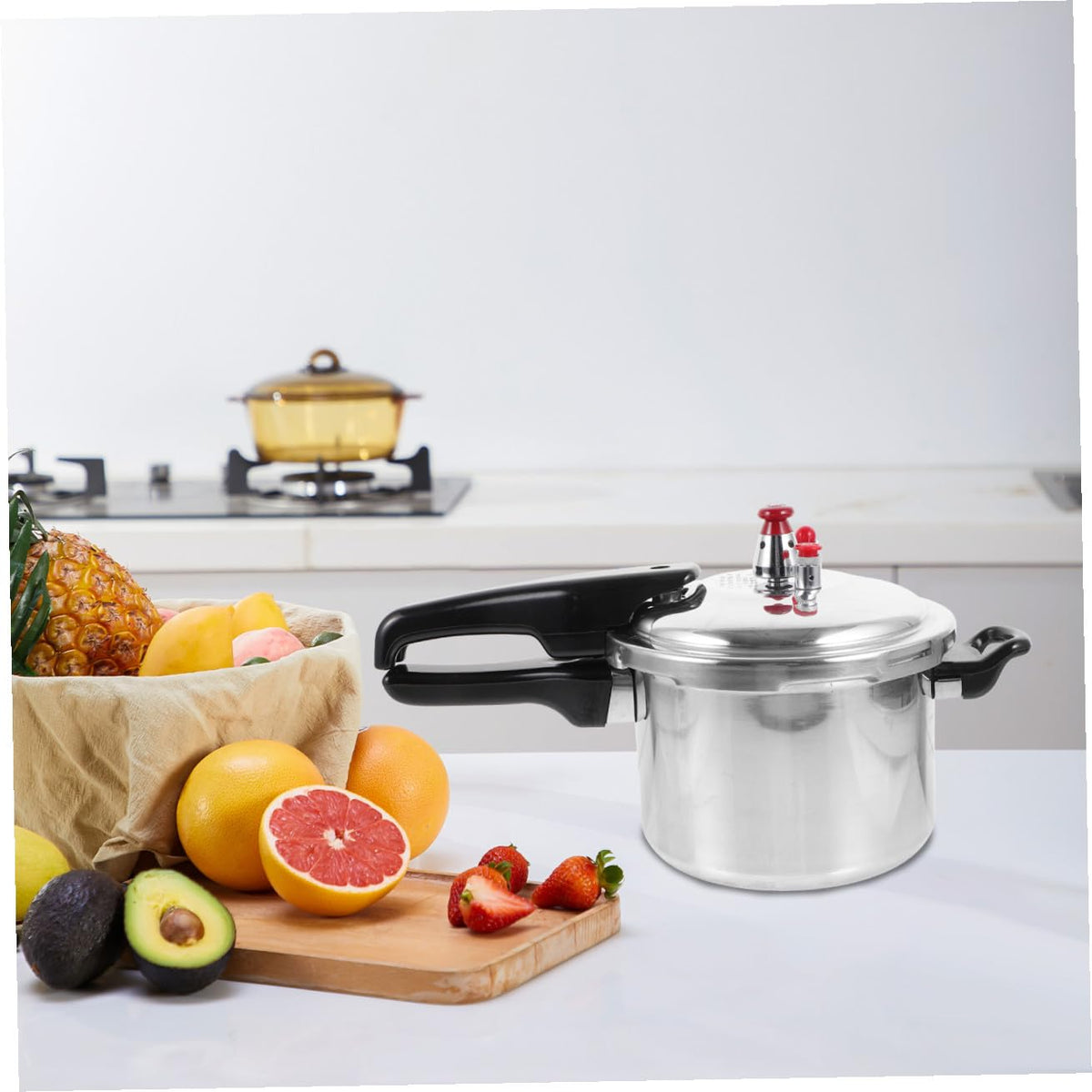 Pressure Cooker with Handle Aluminum Alloy X275831