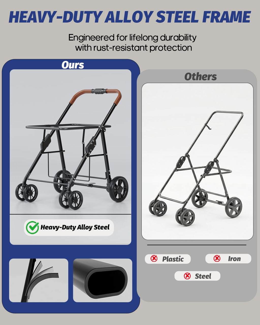 Black Dog Stroller G110