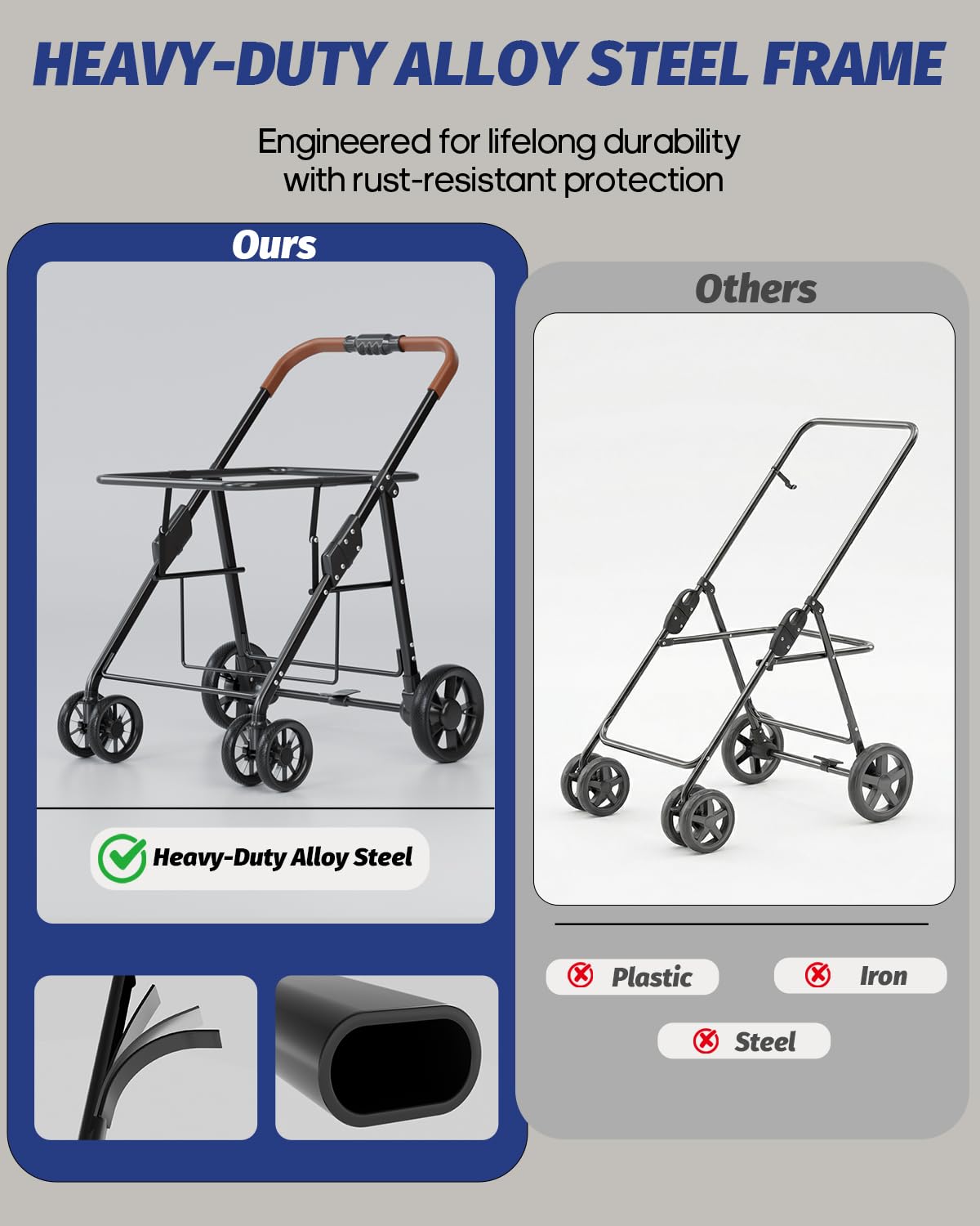 Black Dog Stroller G110