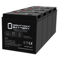 6V 36Ah AGM F2 Terminal Battery D80707