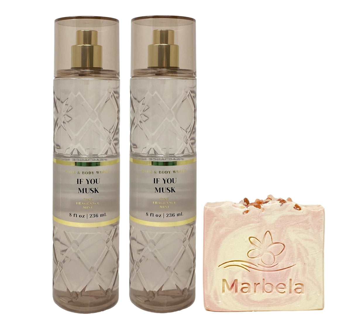 2 Pack Fine Fragrance Mist with Bar Soap T951723