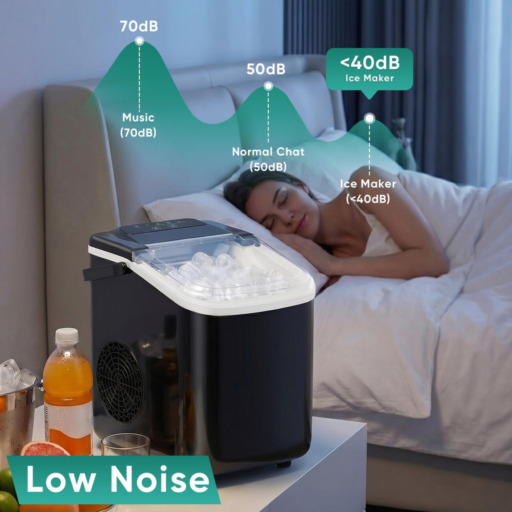Countertop Ice Maker with Self-Cleaning H43000