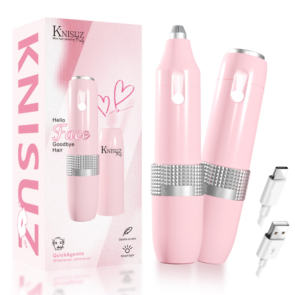 2-in-1 Facial Hair Removal and Eyebrow Trimmer E311