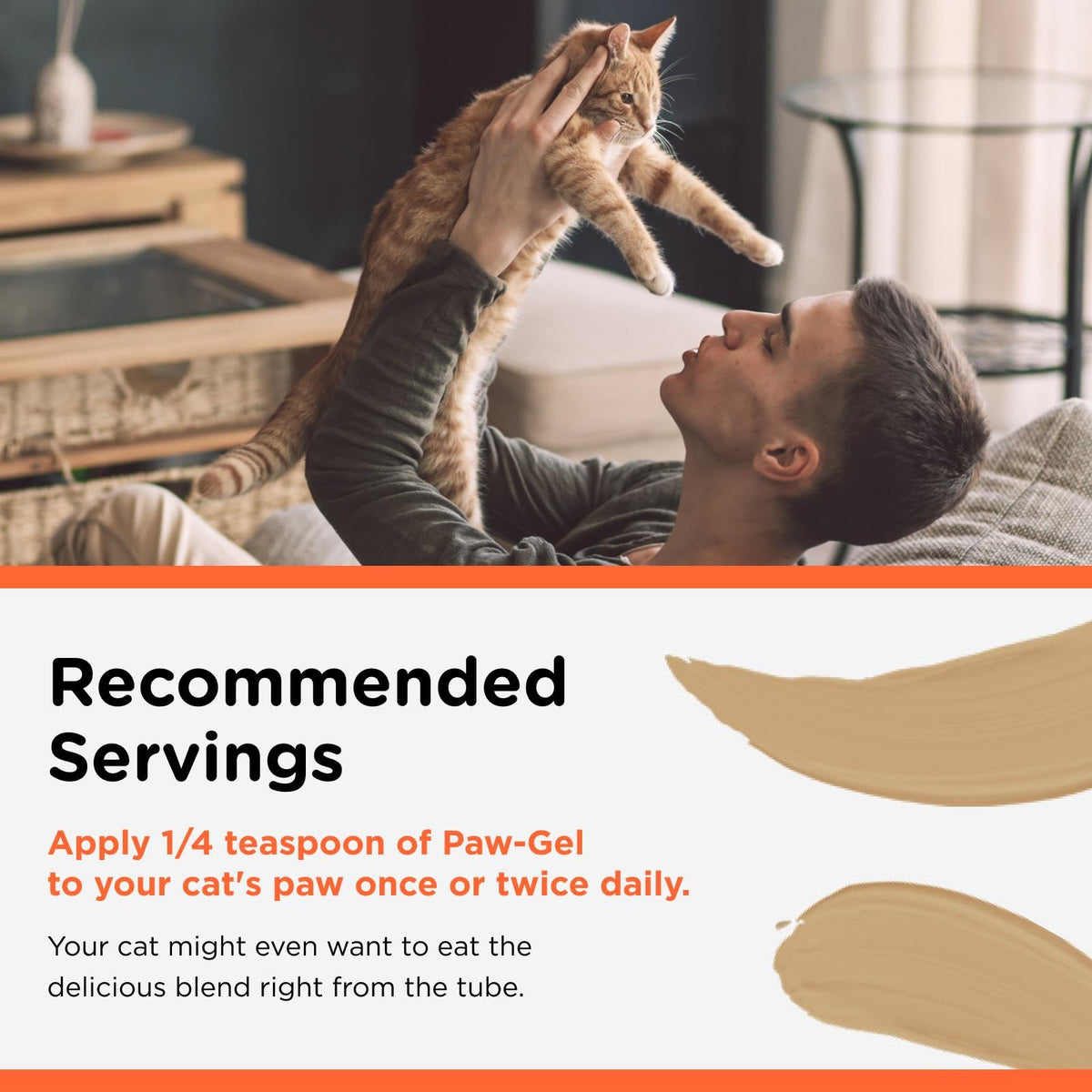 Salmon Flavor Hairball Gel for Cats F567