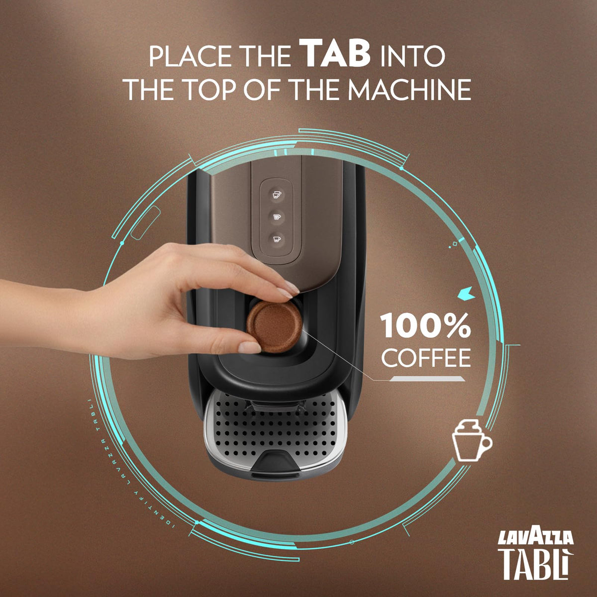 Espresso Machine and Coffee Tabs M4798