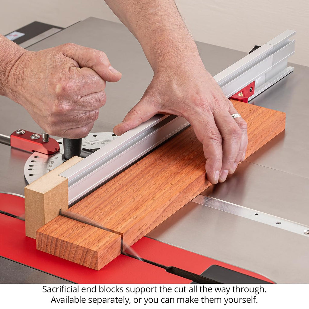 Universal Table Saw Miter Gauge with Extendable Fence U404