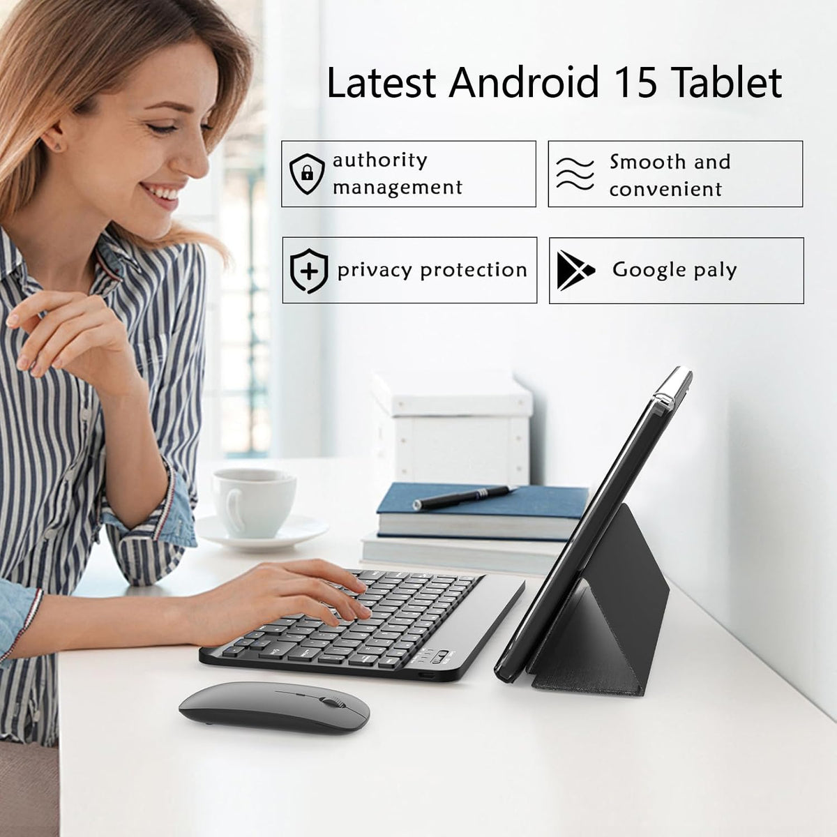 10 inch Tablet 12GB RAM 64GB ROM Black S250833