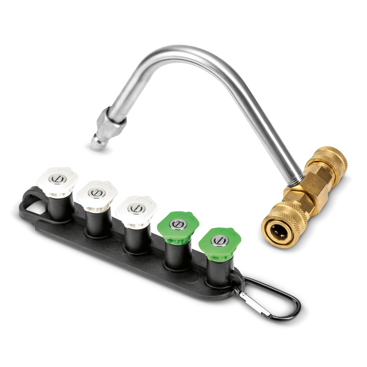 Gutter Cleaner Kit with Five Nozzles and Nozzle Holder D6817