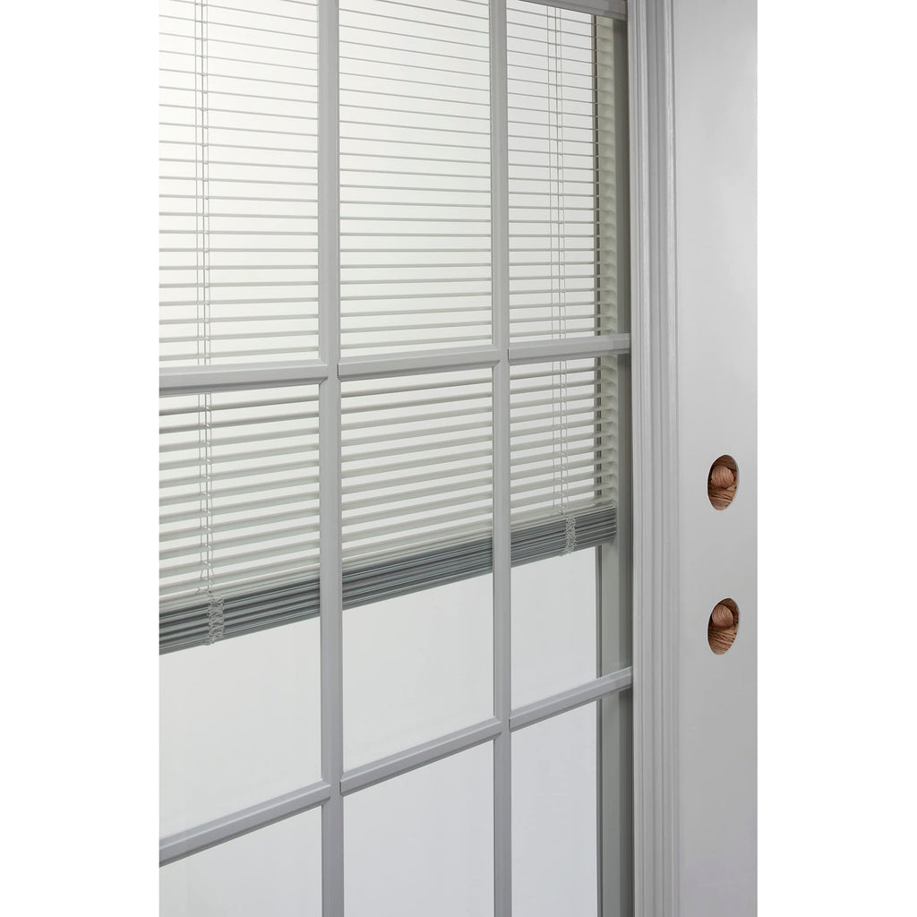 Primed Steel Right-Hand Inswing Full Lite Prehung Front Door 36" x 80" T765174