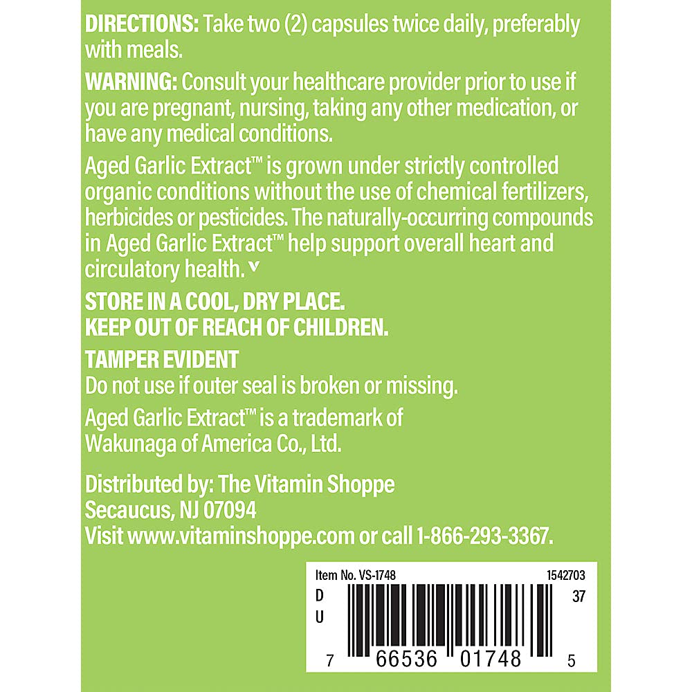 Garlic 600 MG 300 Capsules O31642