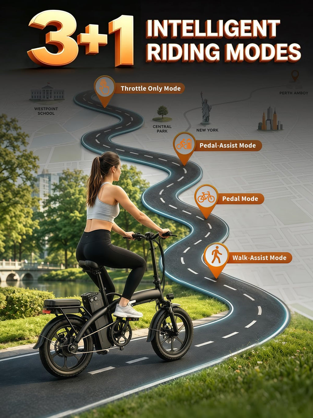 Folding Electric Bike H156804