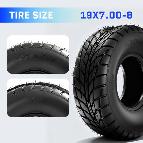19x7-8 ATV/UTV Tires Set of 2 D865985