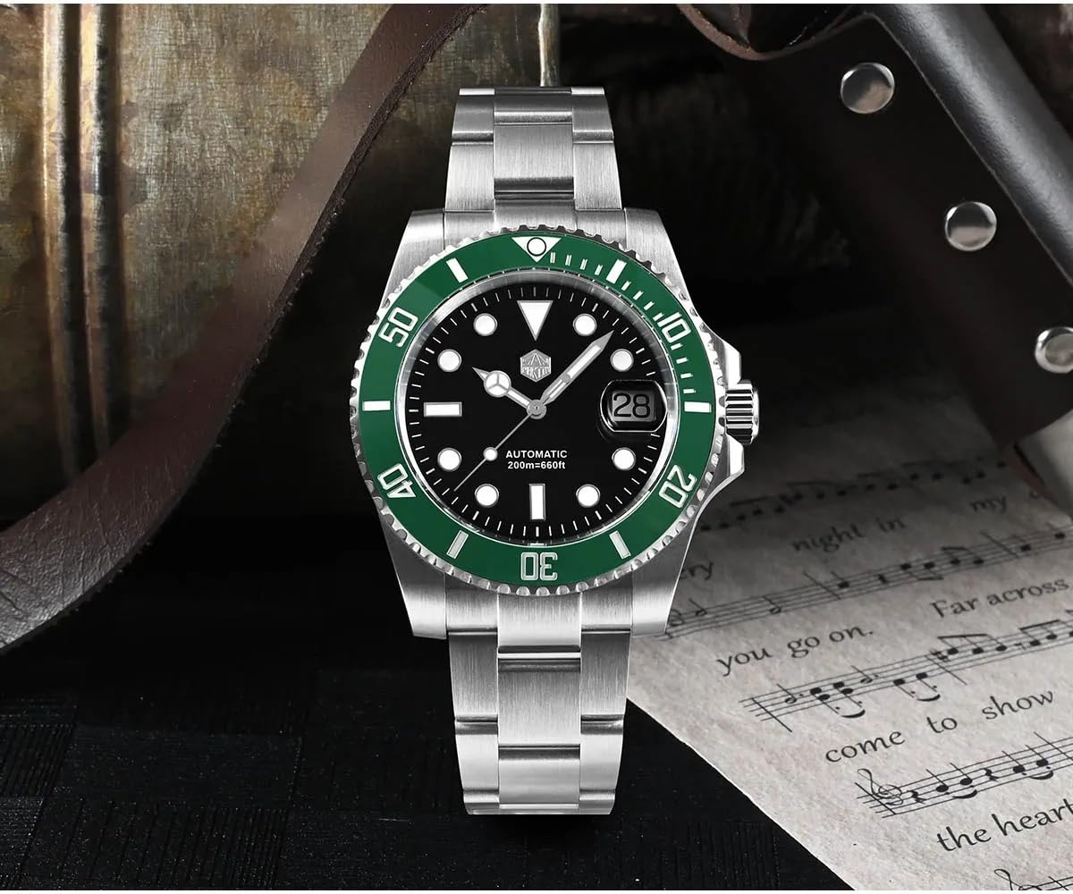 40 mm 20 Bar Automatic Mechanical Diver Watch P3788