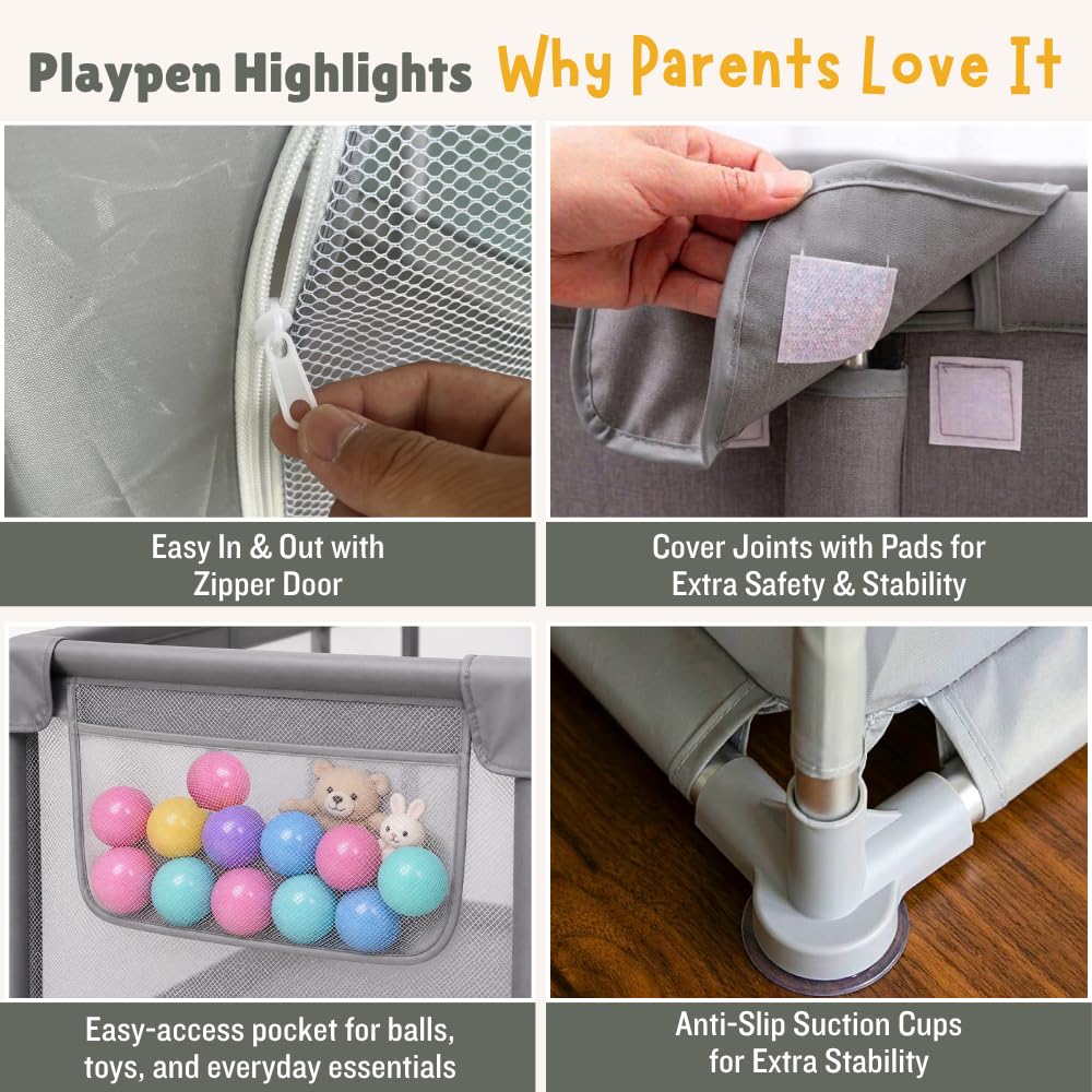 Baby Playpen 50x50 inches K7102