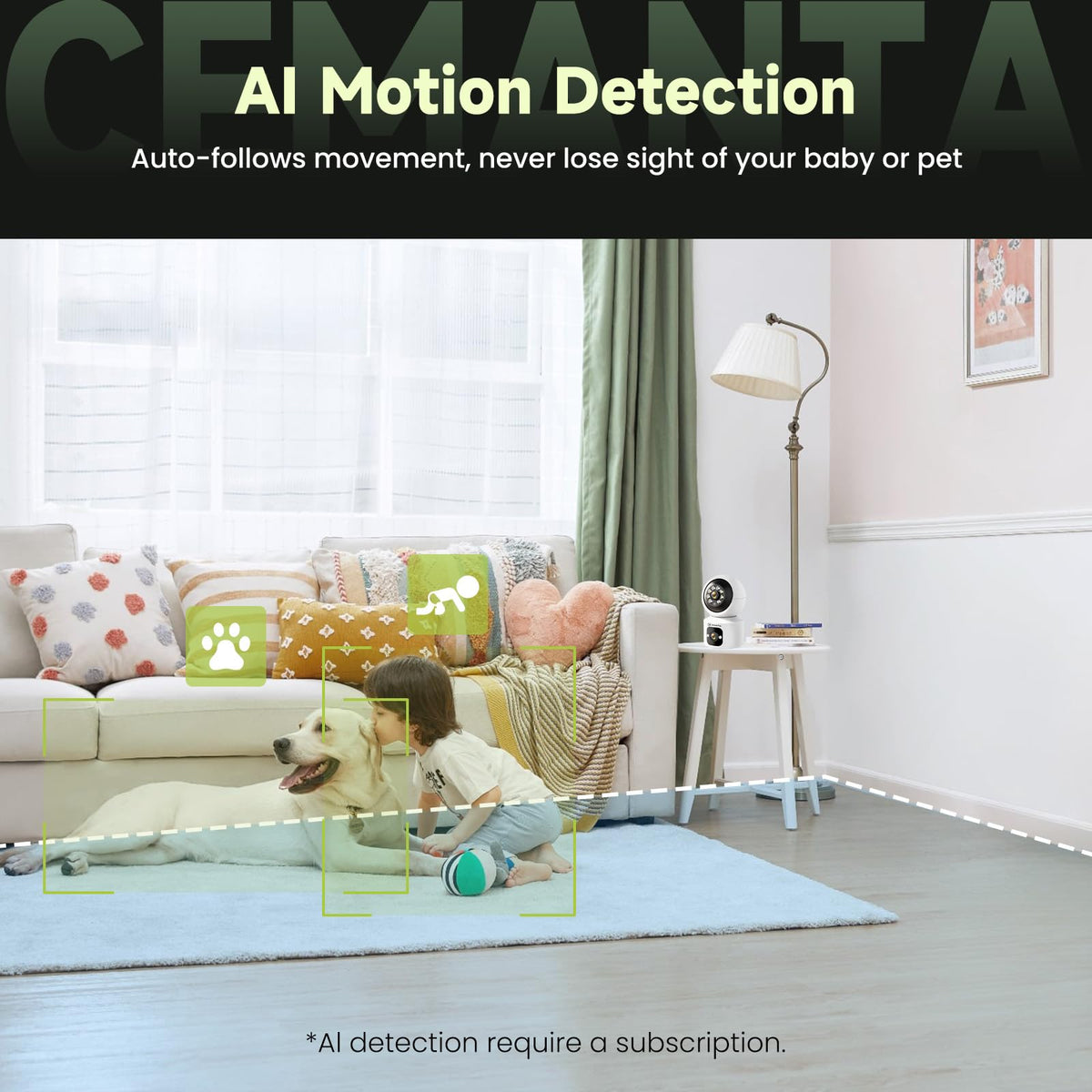 4MP Indoor Security Camera P111465