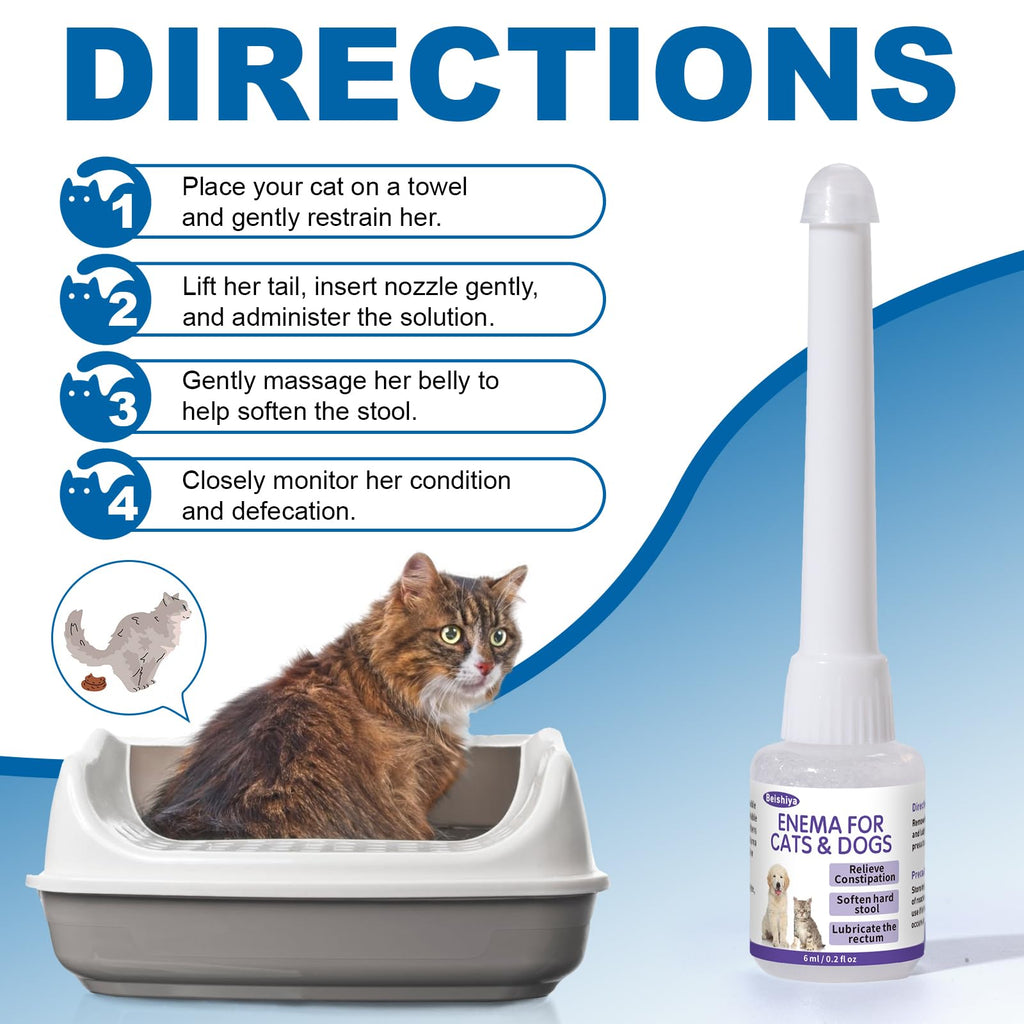 Disposable Enema for Cats & Dogs 6mL (3 Pack) A64402