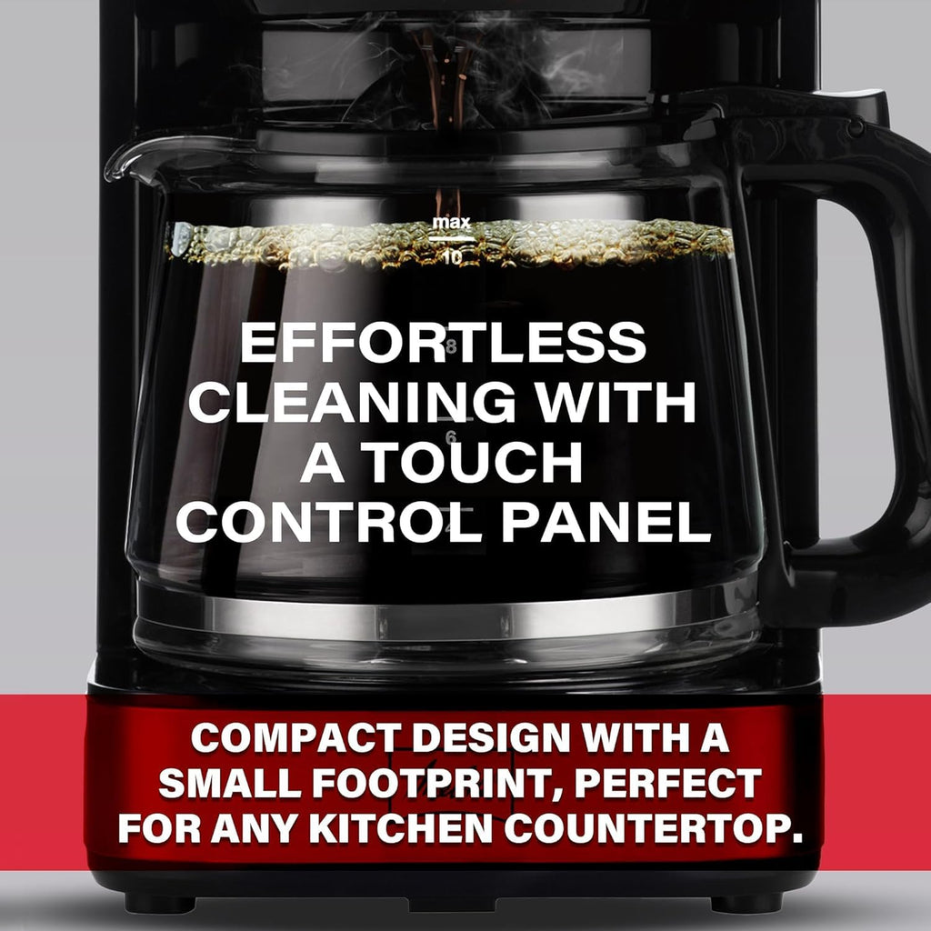 Glass 10-Cup Drip Coffee Maker T55844
