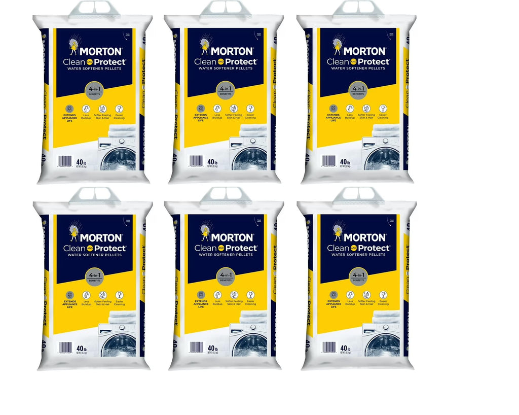40lb Water Softener Salt Pellets Pack of 6 J530645