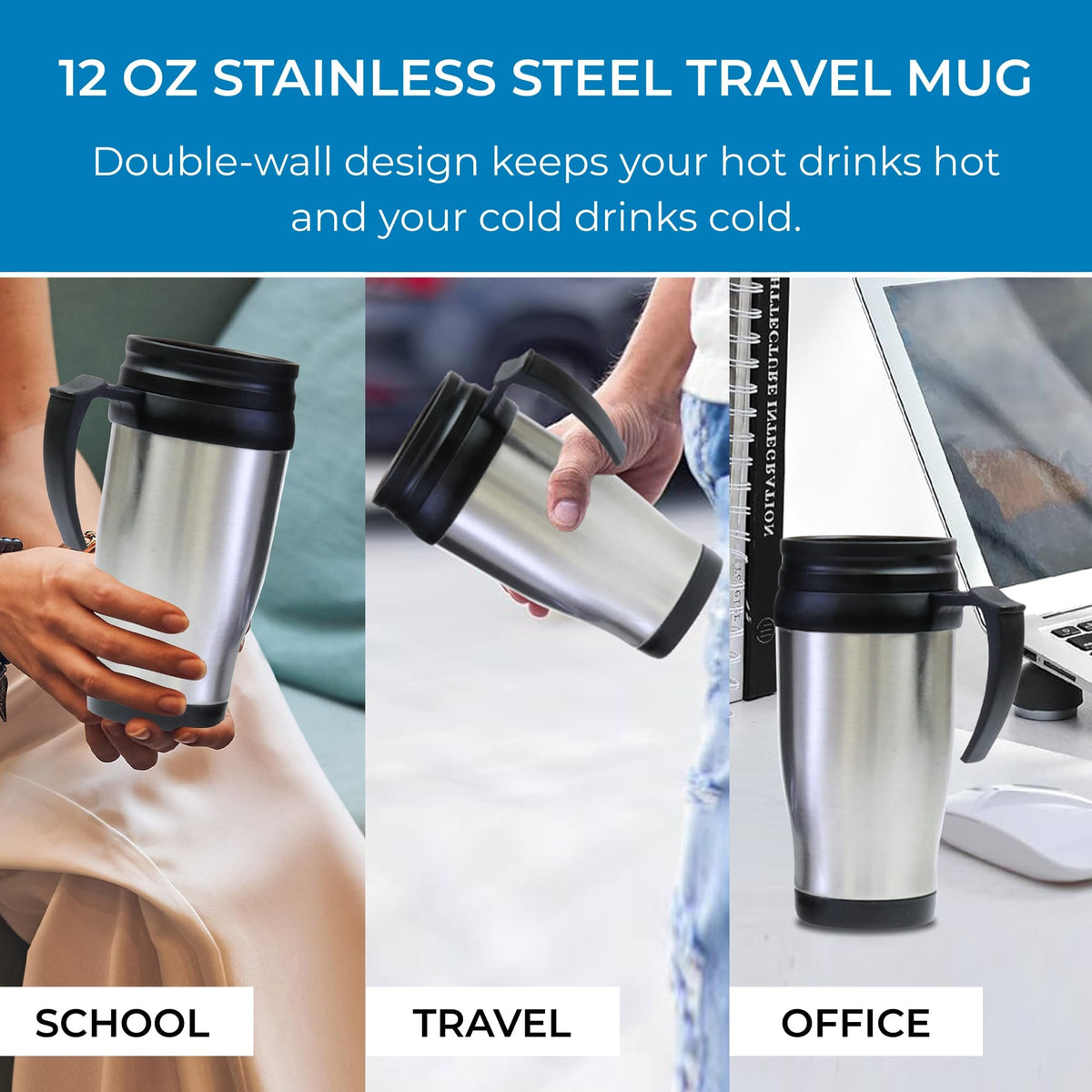 Single Serve Coffee Maker 6–12 Oz Black D9988