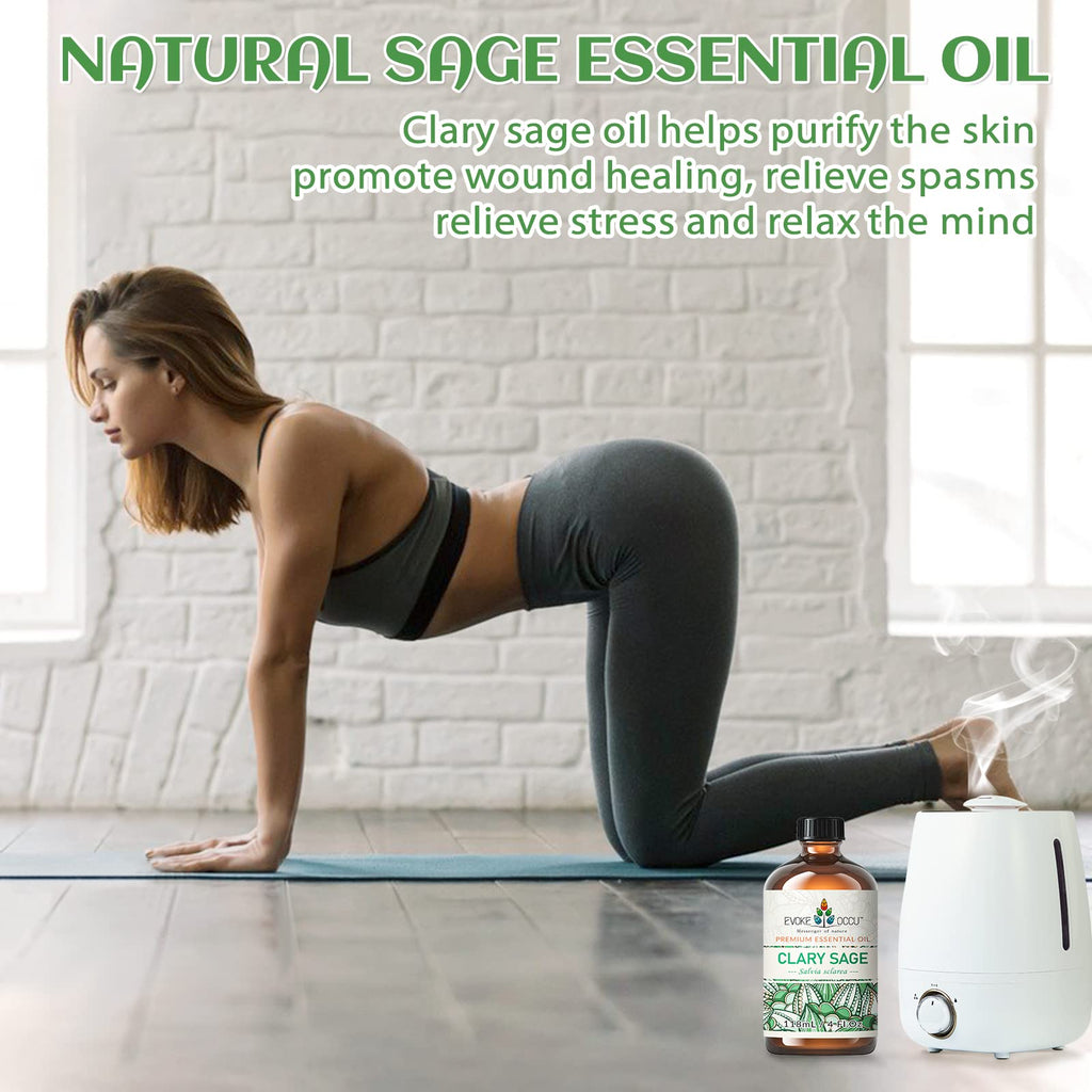 Rosemary Clary Sage Ylang Ylang Geranium Lavender Essential Oil 4 Oz R6066