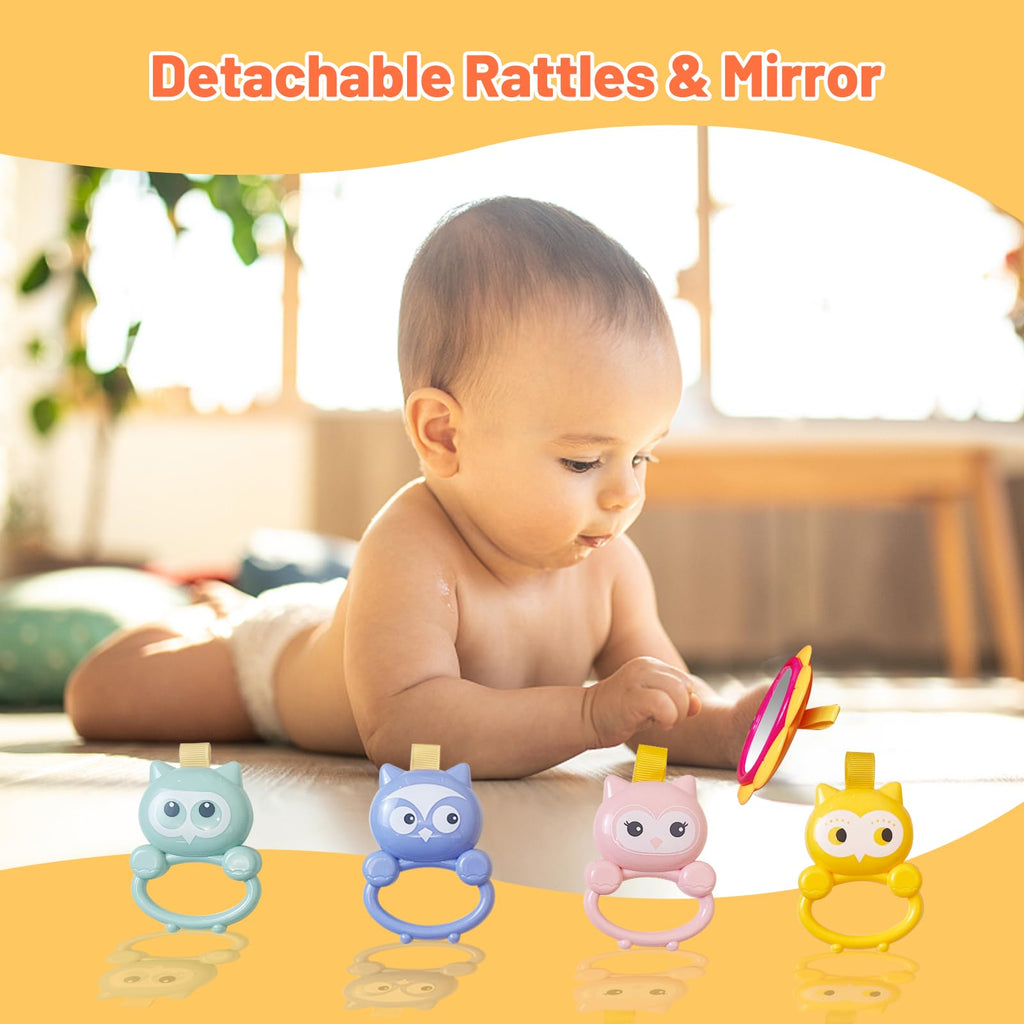 Baby Gym Play Mat & Baby Walker with Music and Light Y422108