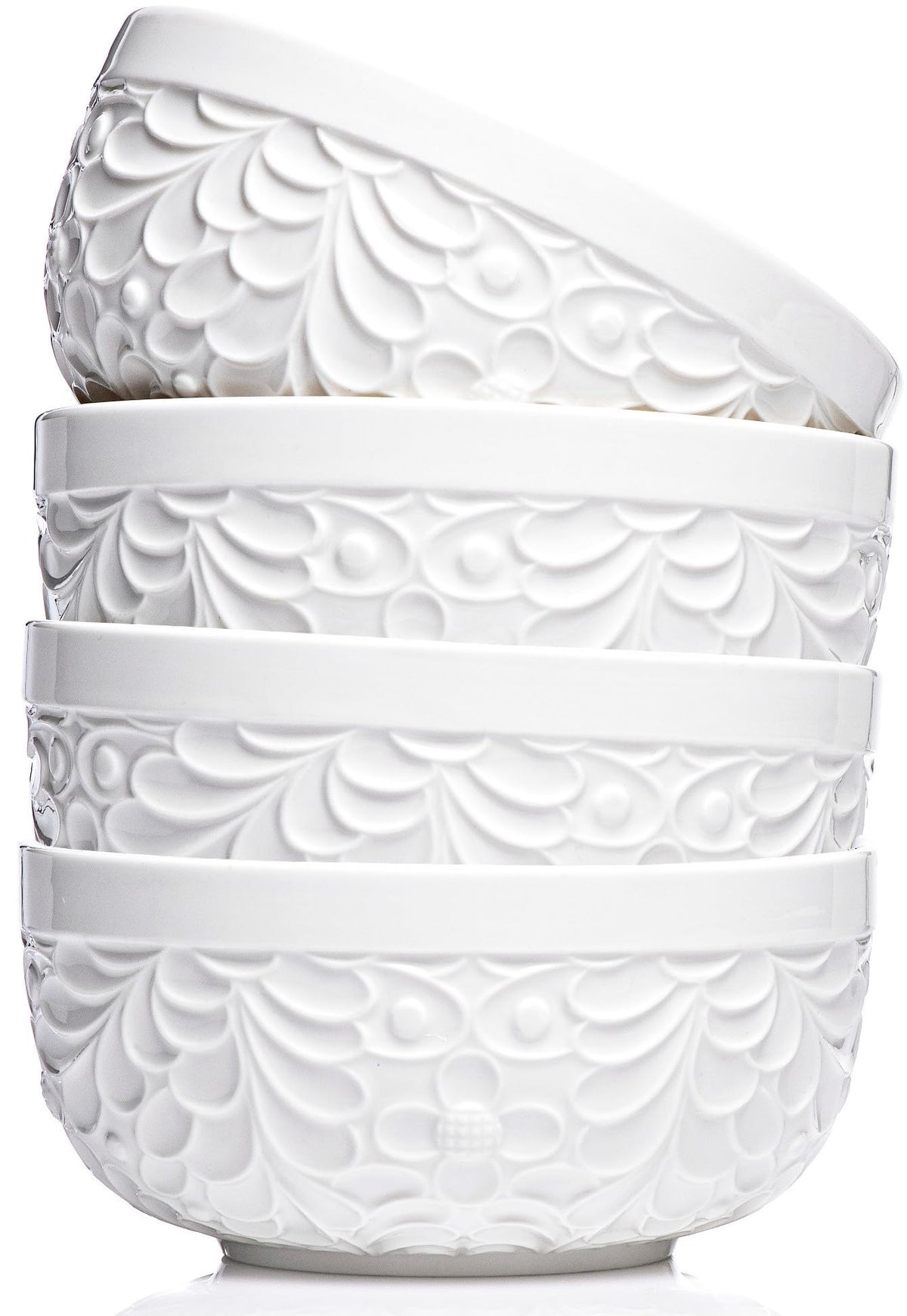 22 Oz Ceramic Bowls Set of 4 T503629