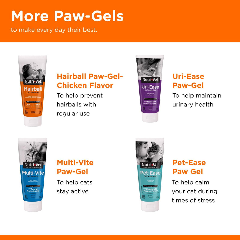 Salmon Flavor Hairball Gel for Cats F567