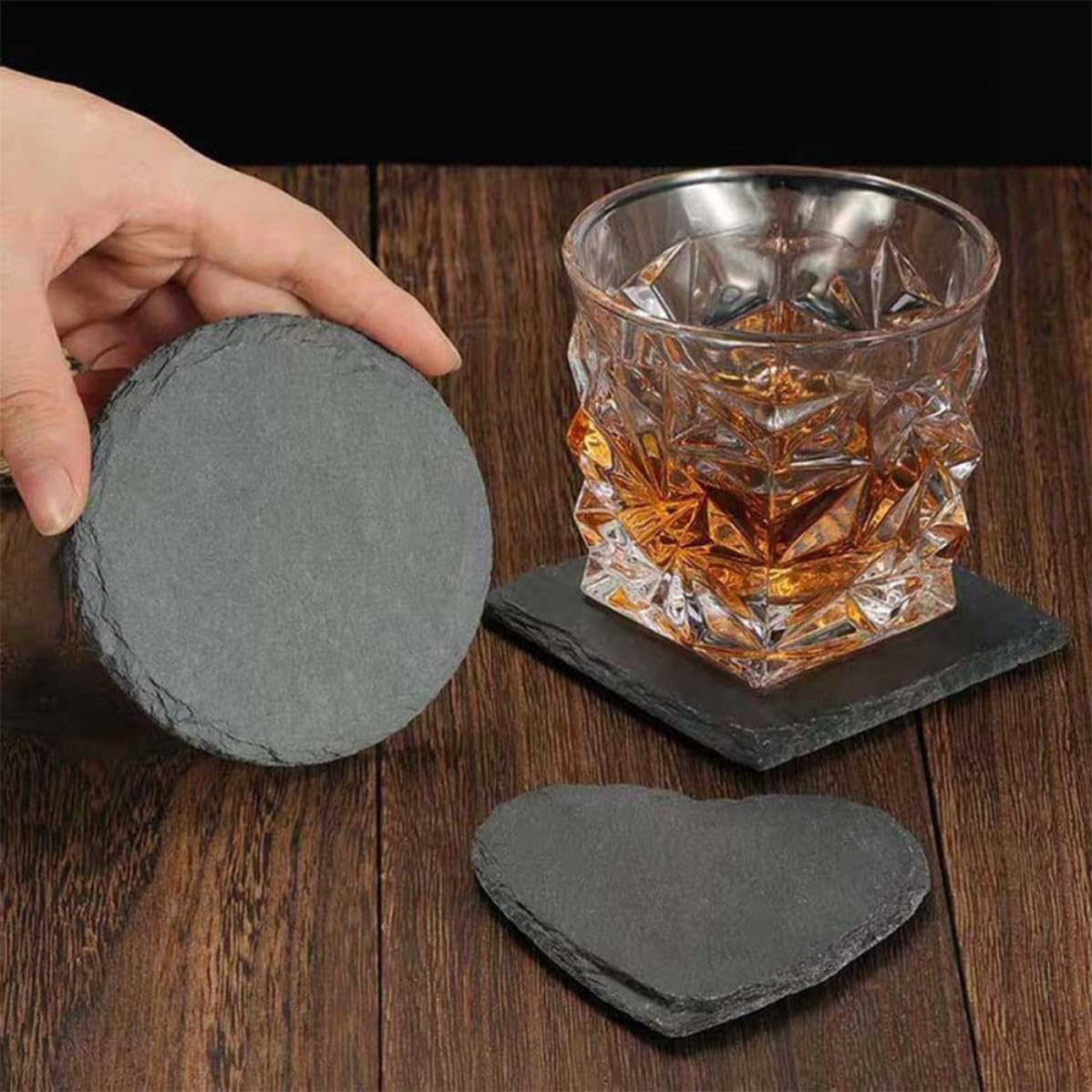 Black Coasters Bulk R23272