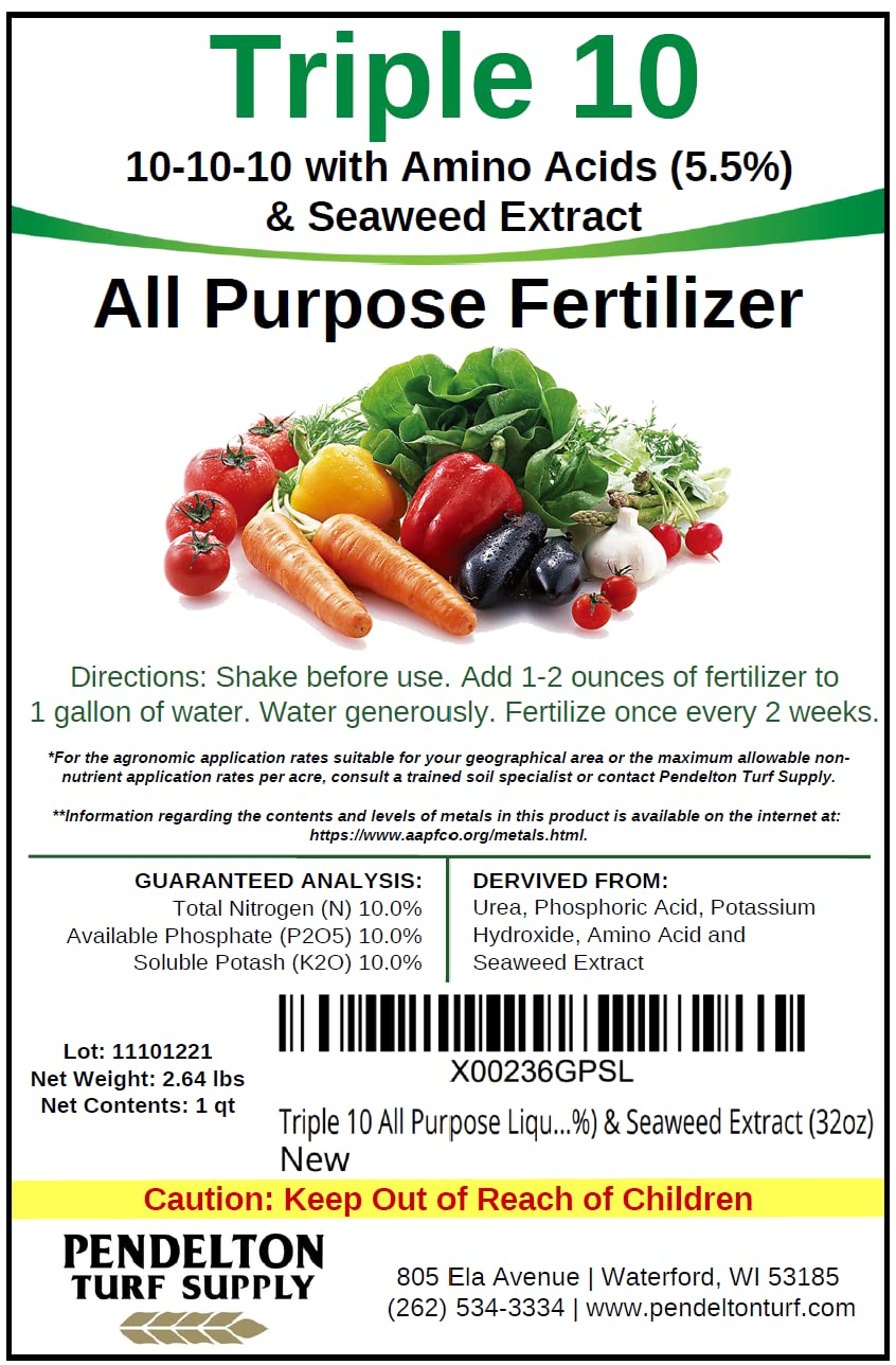 All Purpose Liquid Fertilizer 10-10-10 32oz P29752