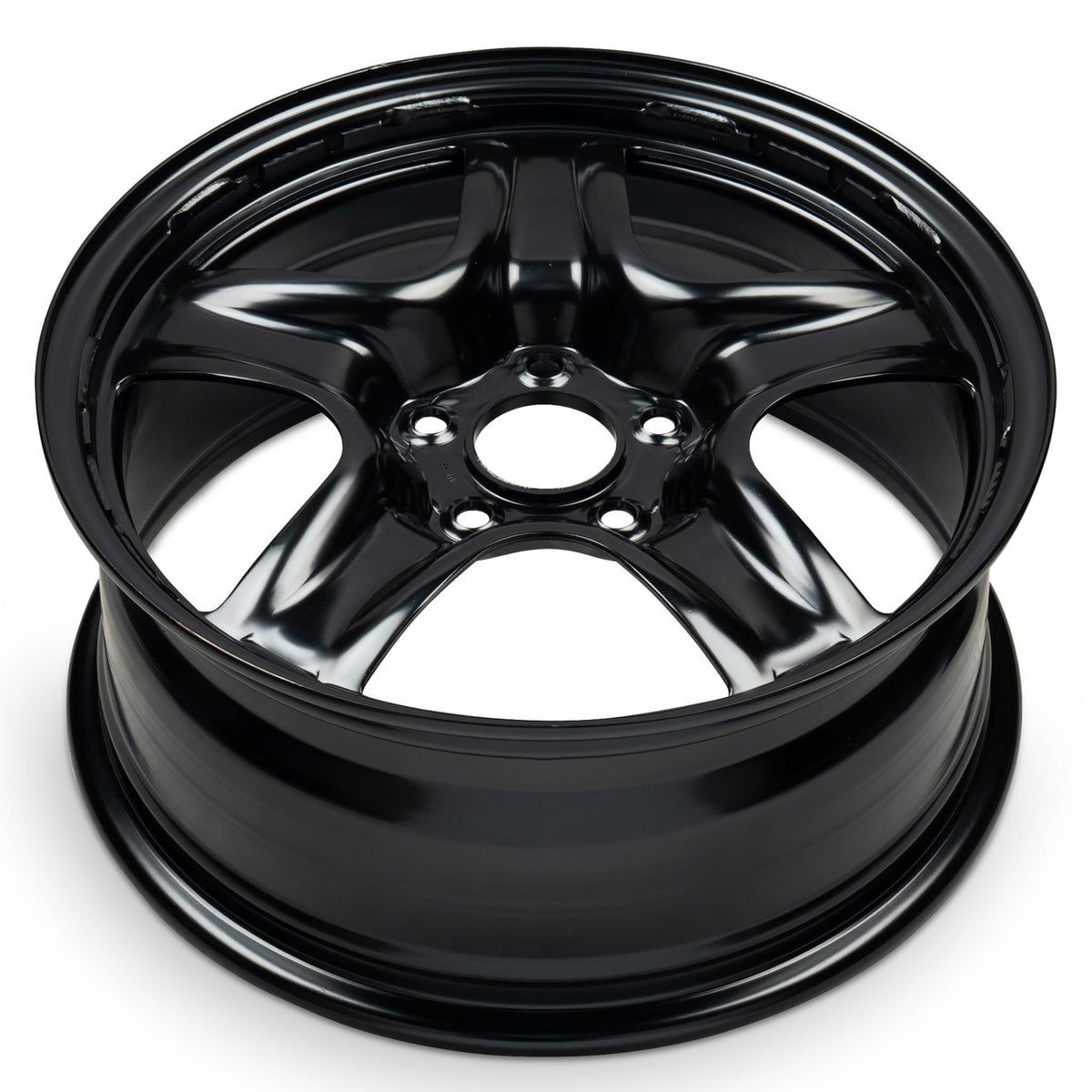 17 Inch Painted Black Car Wheel I93321