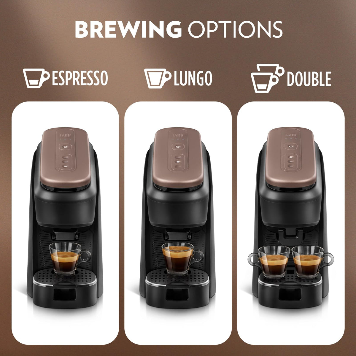 Espresso Machine and Coffee Tabs M4798