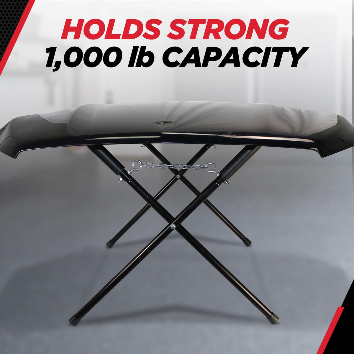 Heavy Duty Folding Stand, 32"-42" Adjustable Height B3466