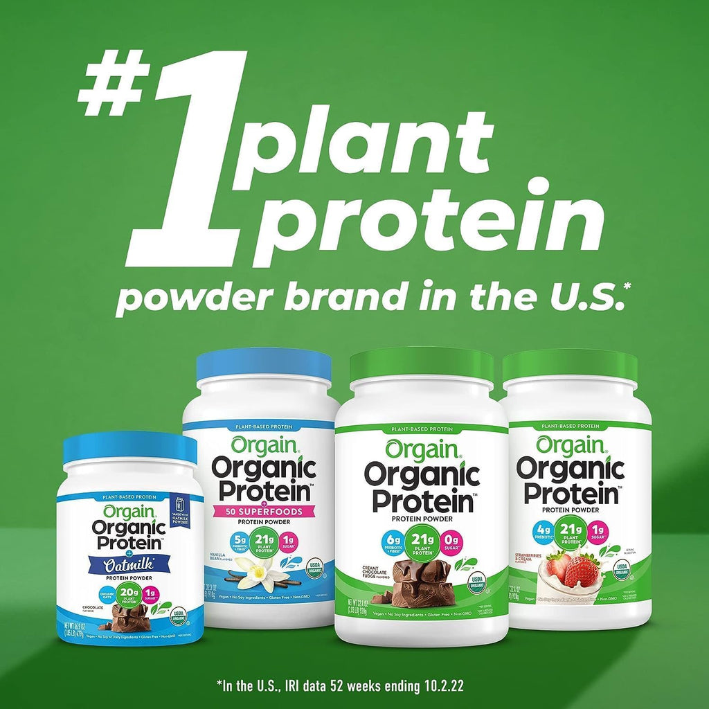 Organic Vegan Protein Powder + Superfoods Powder Bundle Z461