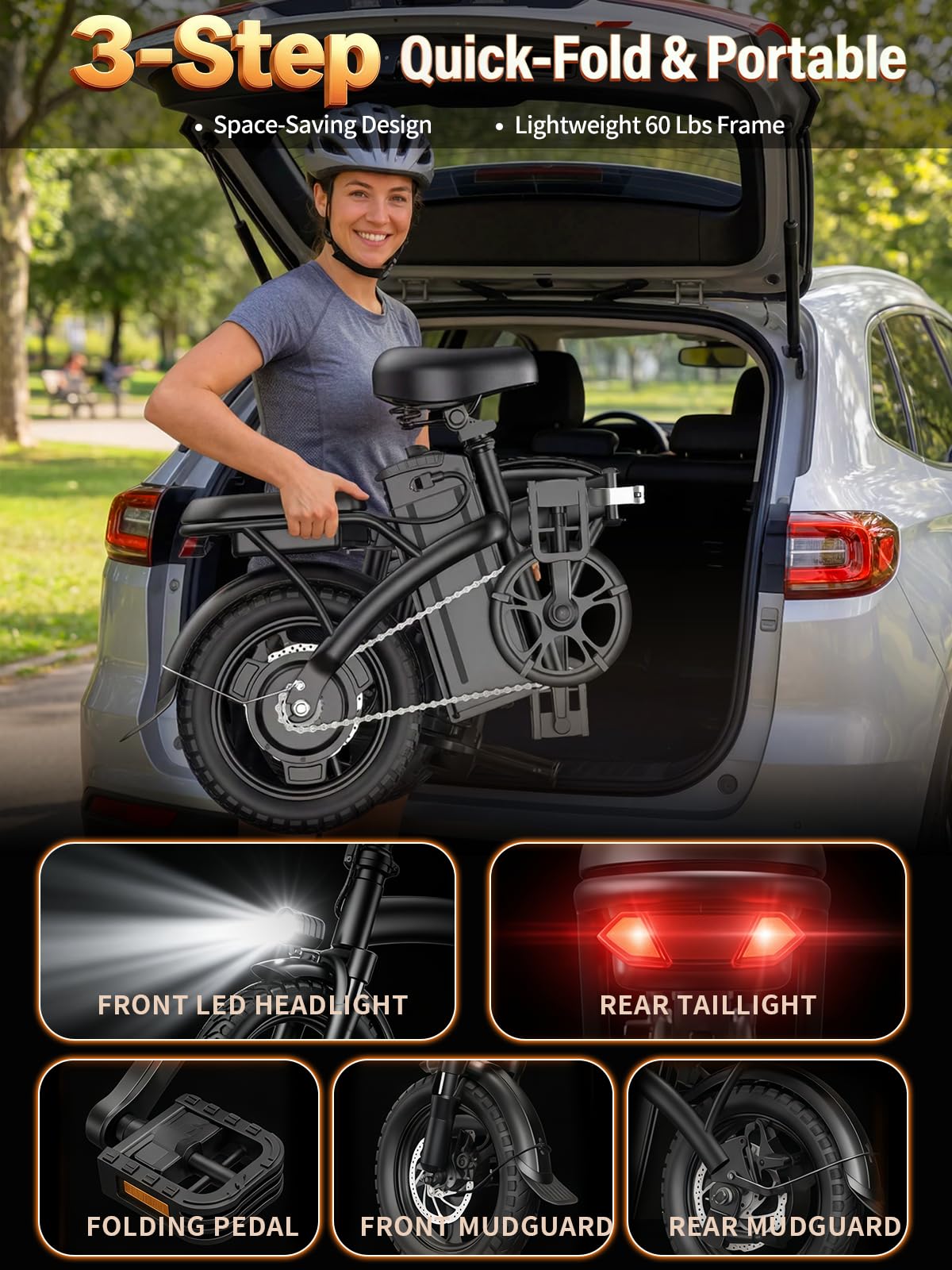 Folding Electric Bike H156804