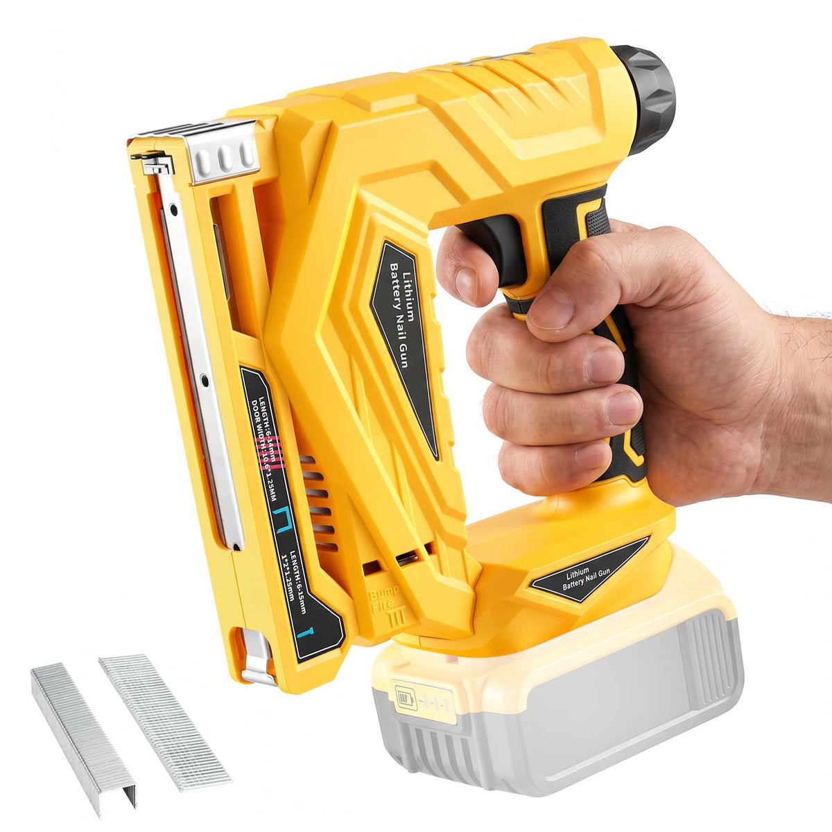 18 Gauge Cordless Brad Nailer and Narrow Crown Stapler W2215