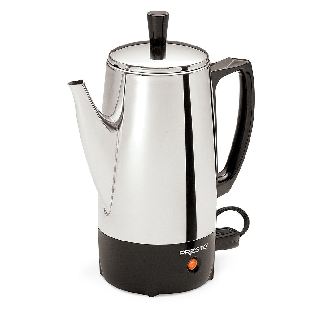 Stainless Steel 6-Cup Electric Coffee Percolator J7792