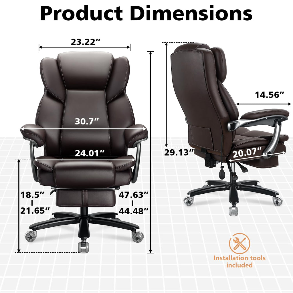 Big and Tall Heavy Duty Office Chair Q370